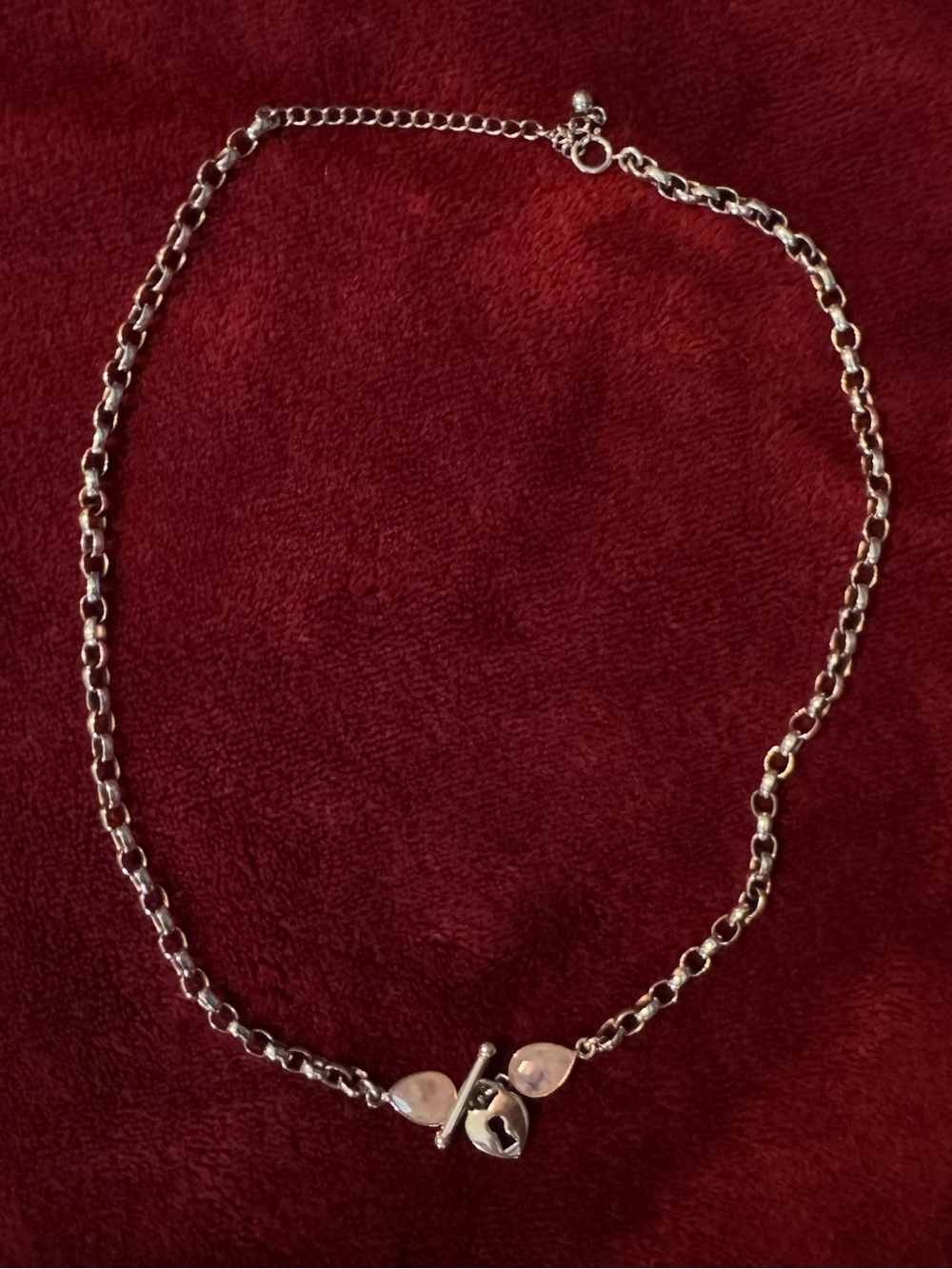 Sterling Silver Moonstone Necklace